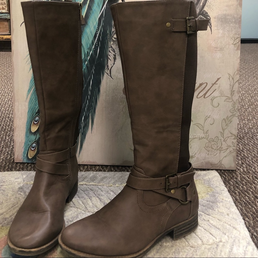 Knee high boots